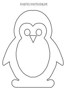 pinguin umriss