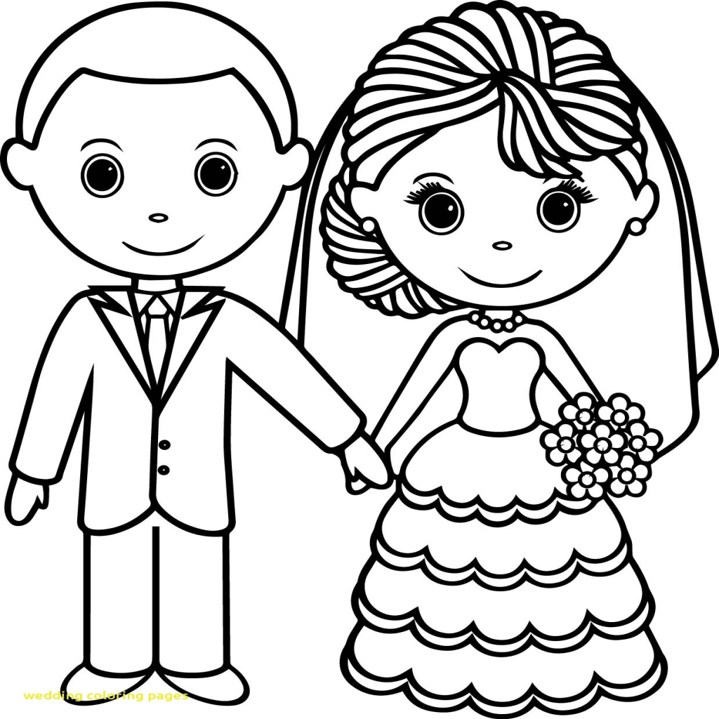 Wedding Couple Coloring Pages at GetDrawings | Free download