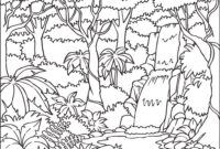 forest coloring pages printable