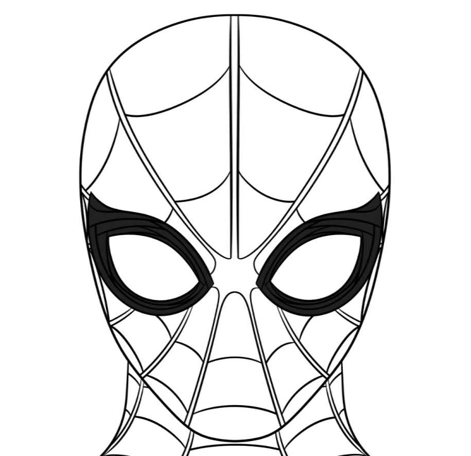 Coloring Page Spider Man: No Way Home - Coloring Home