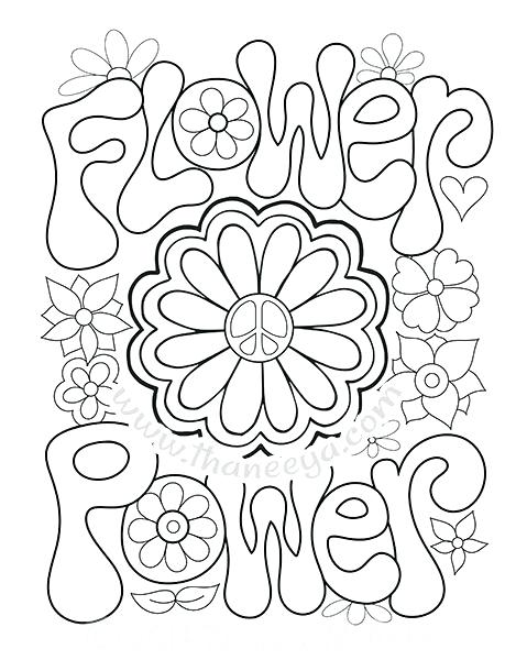 60s coloring pages