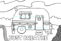 free printable camper coloring pages