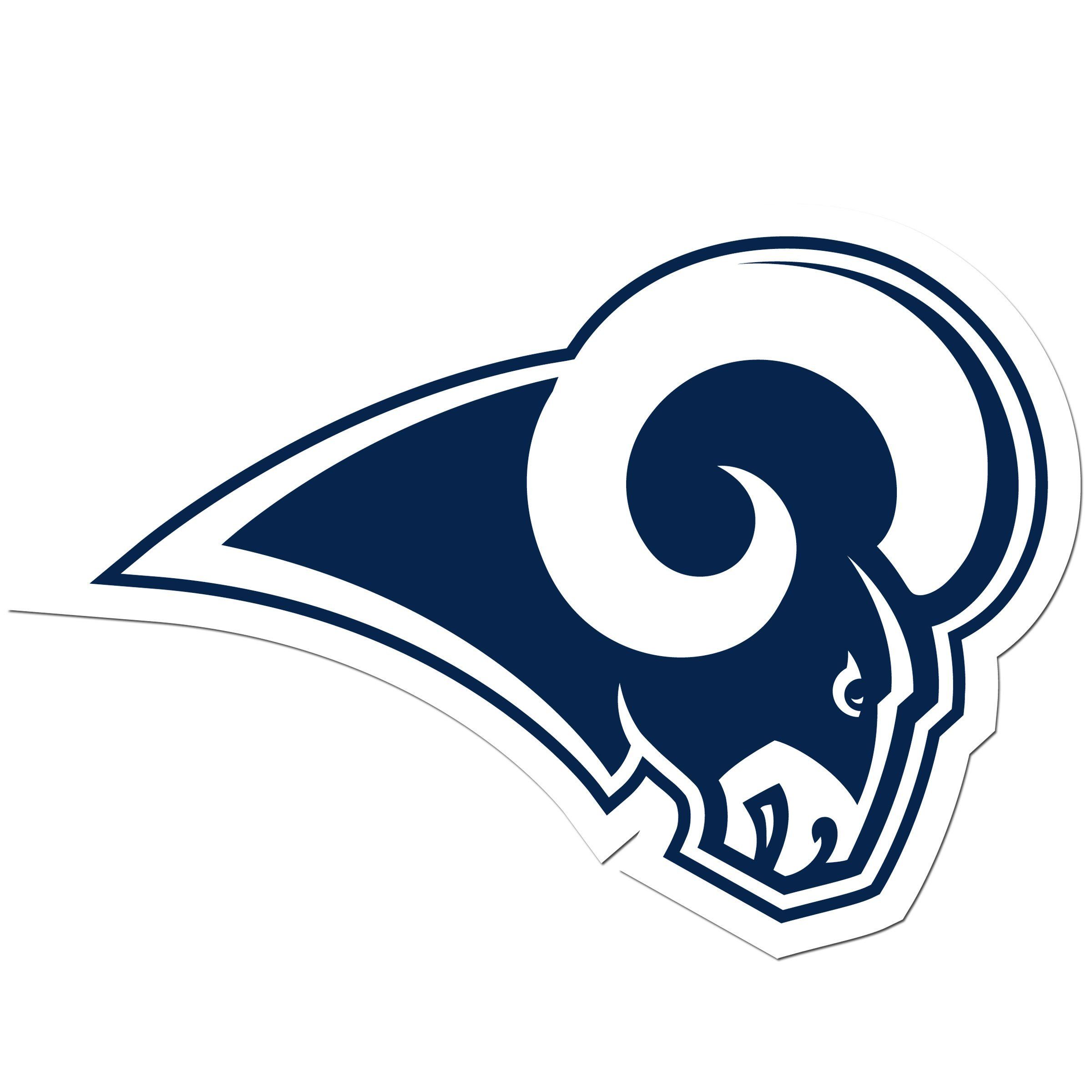 la rams logo coloring pages