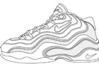 coloring pages nike