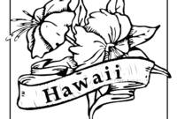 printable hawaiian coloring pages