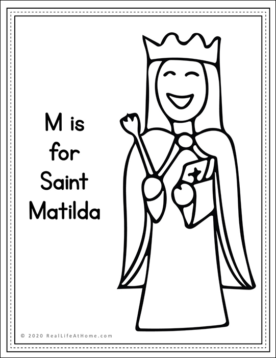 matilda coloring pages