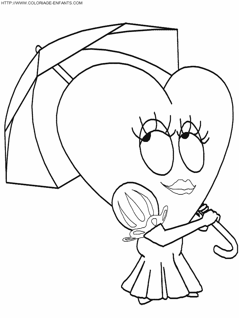 36 coloriage coeur dessin a imprimer gratuit pictures