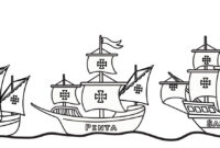 columbus day coloring page