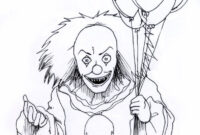 creepy doll coloring pages