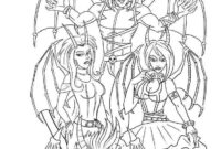 demons coloring pages