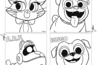 puppy dog pals coloring pages free