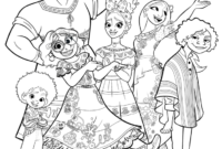 dolores coloring pages encanto