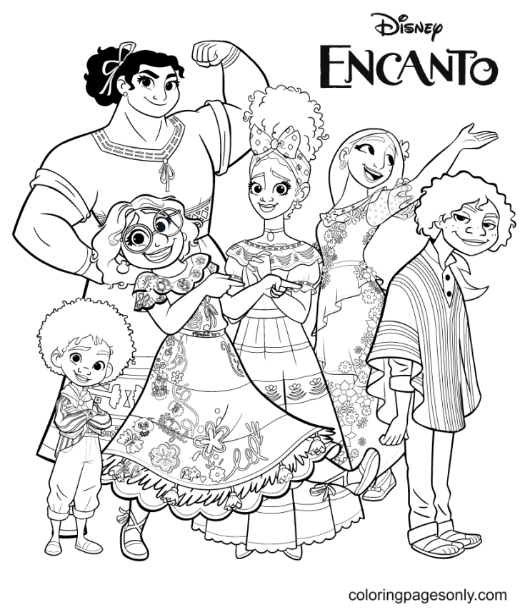 27+ Dolores Encanto Coloring Page - AileyBirrell