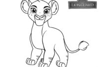 the lion guard coloring pages