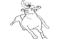 bull coloring pages