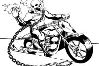 motorcycle coloring pages printable