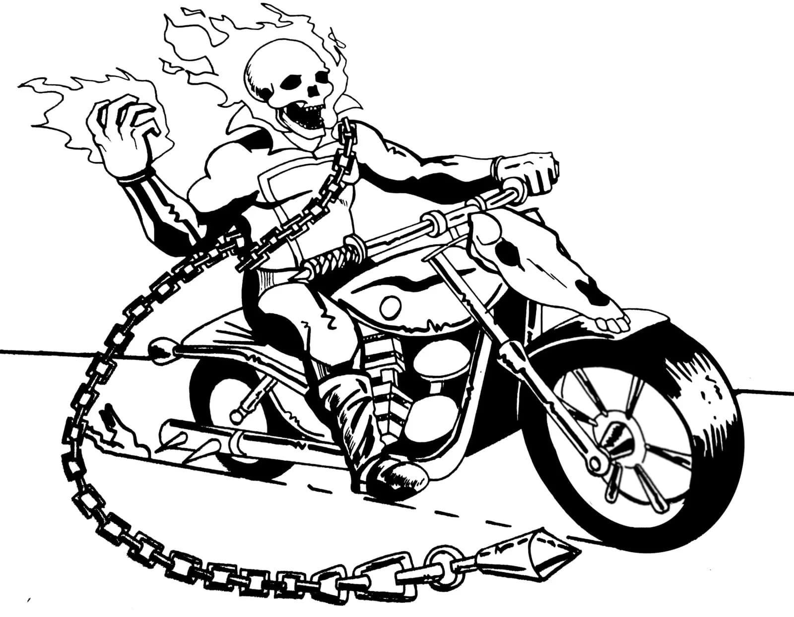 motorcycle coloring pages printable