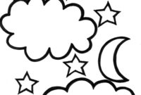 night sky coloring pages