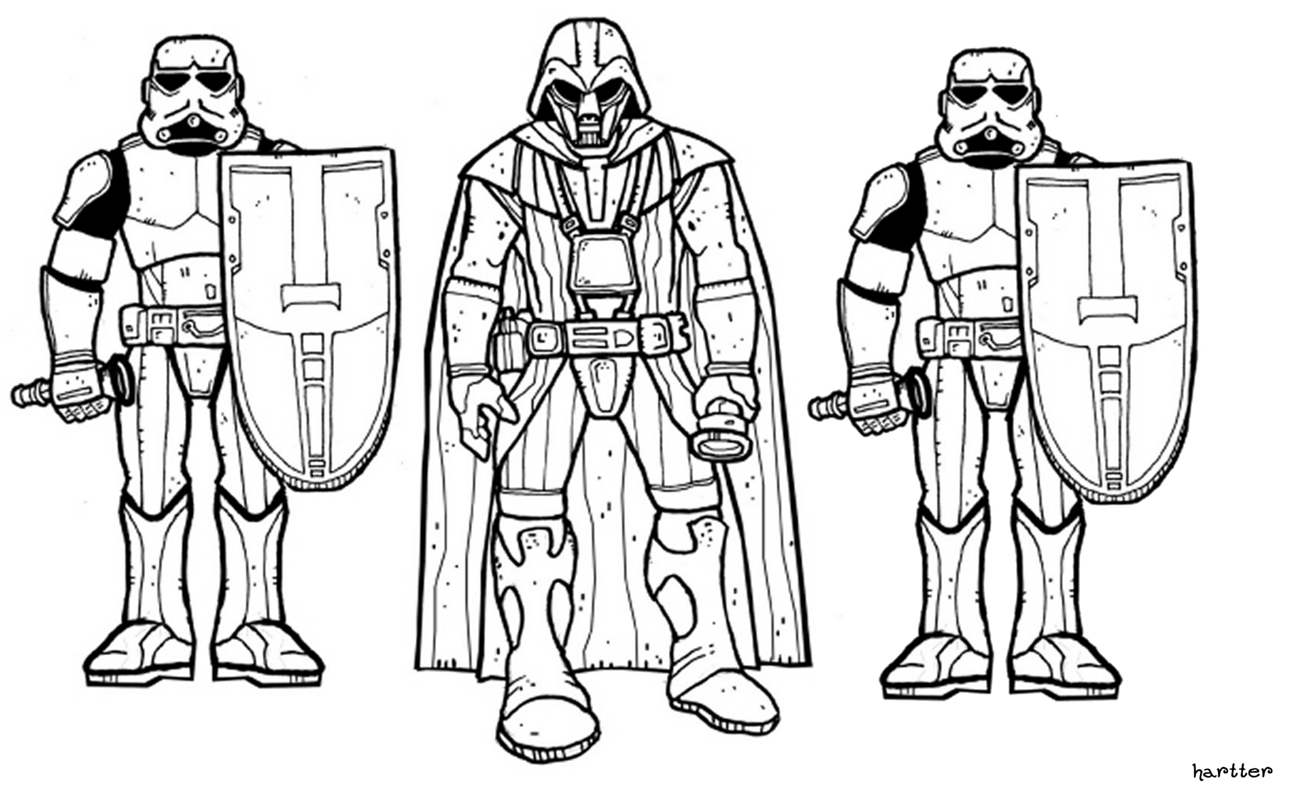 star wars boba fett coloring pages