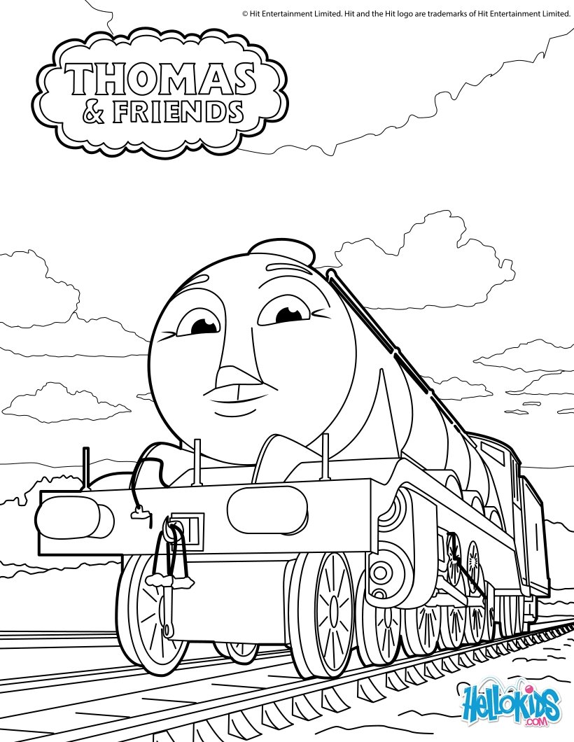 gordon coloring page