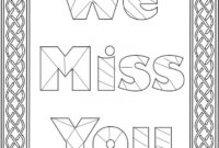 miss you coloring page