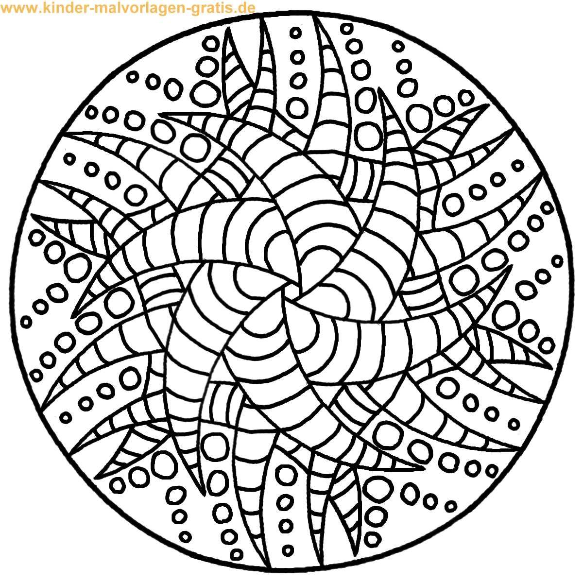 mandalas ausmalbilder kostenlos