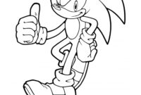 sonic the movie coloring pages