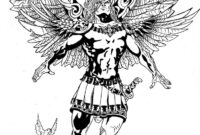 archangel coloring pages