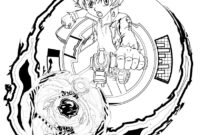 beyblade coloring pages printable