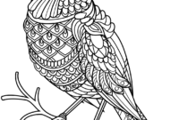 cardinal coloring pages for adults