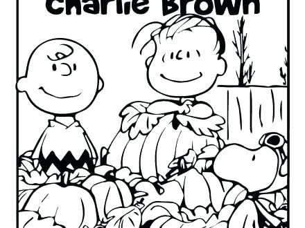 great pumpkin charlie brown coloring pages