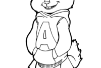 alvin and chipmunks coloring pages