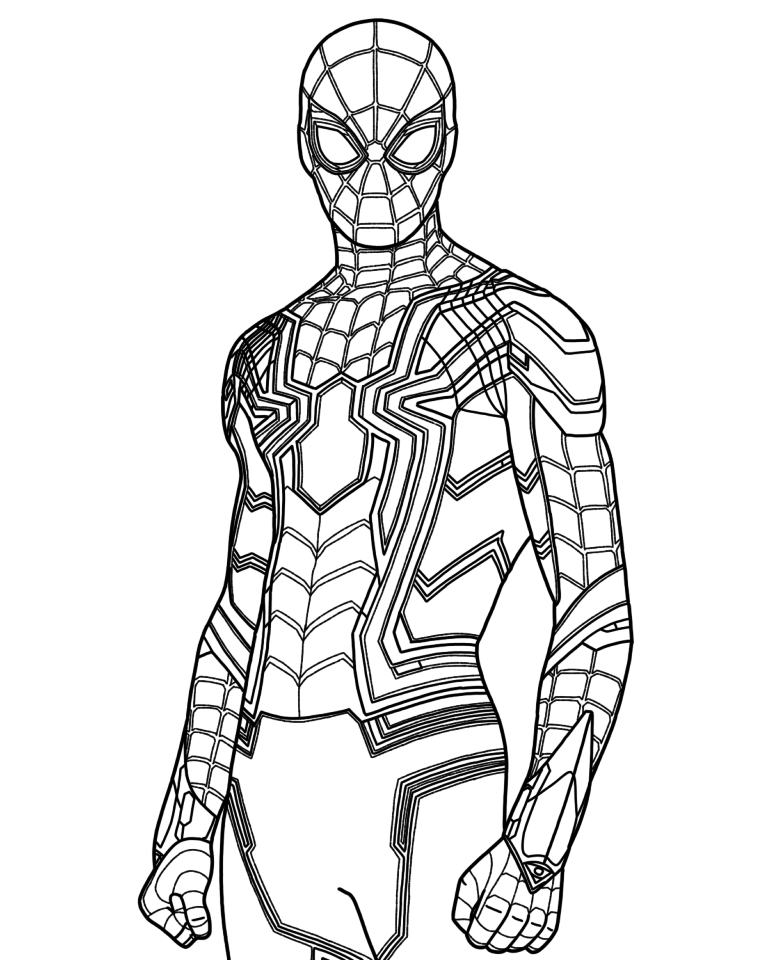 Spider Man No Way Home Coloring Page - VicenteaxSolomon