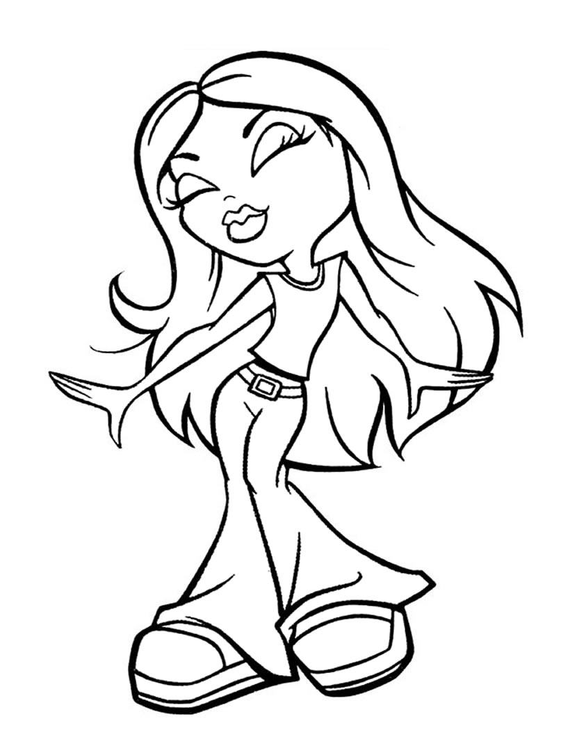 free dance coloring pages