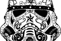 blank skull coloring pages