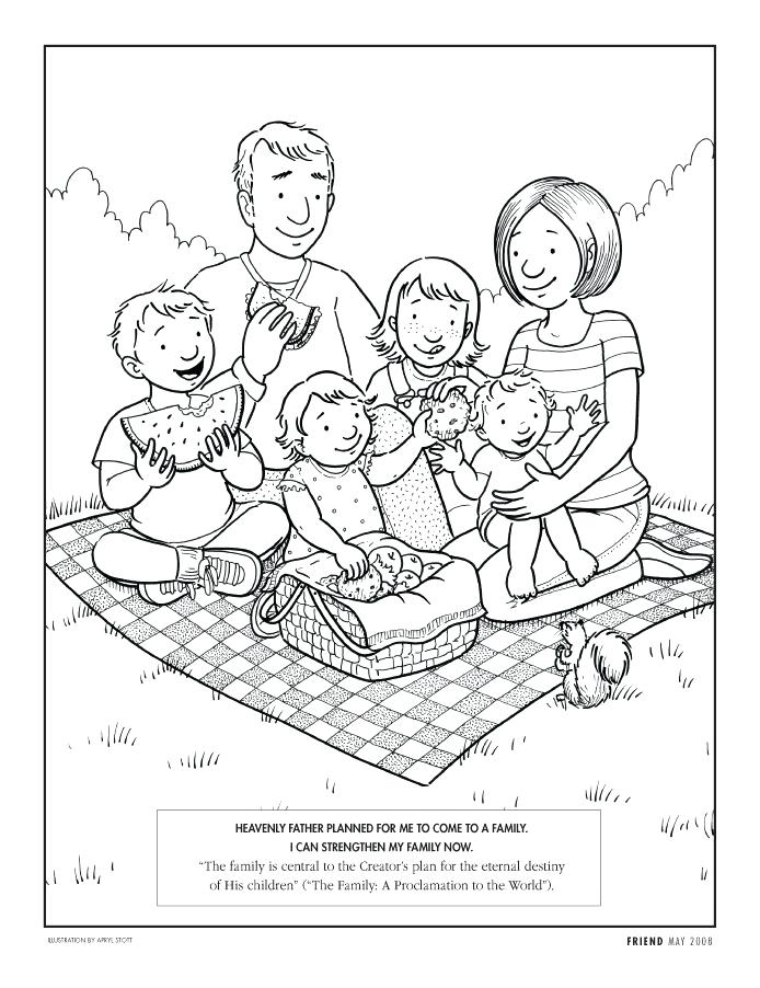 family reunion coloring pages