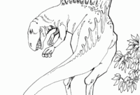 jurassic world spinosaurus coloring pages