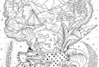 fantasy coloring pages for adults pdf