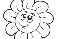 easter flower coloring pages