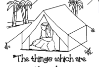 luke 13 10 17 coloring page