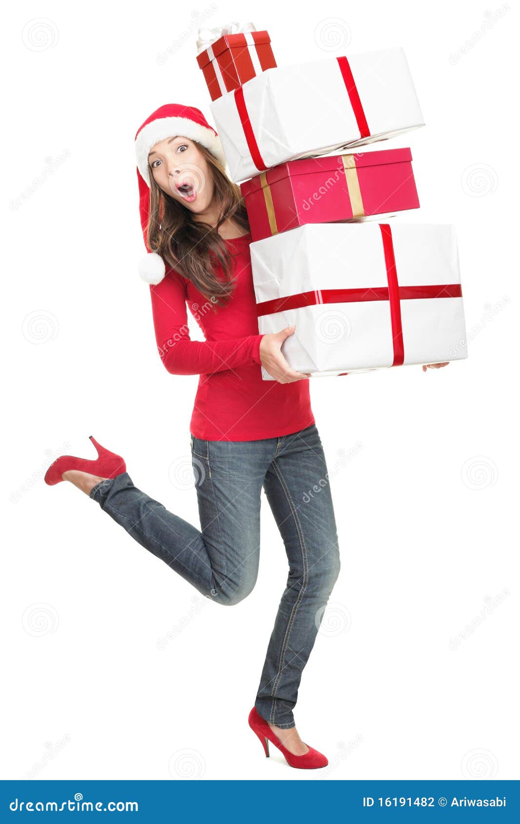 lustige bilder weihnachtsfrau