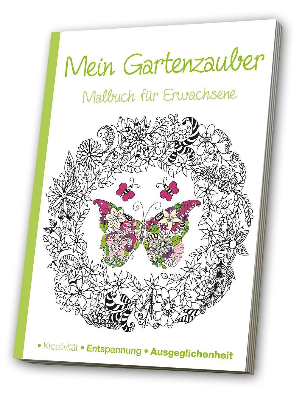 Malbuch für Erwachsene - Gartenzauber Buch - Weltbild.de