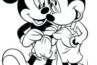 mickey and friends coloring page