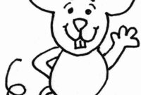 mouse coloring pages to print