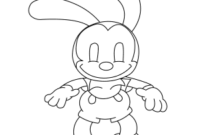 oswald the lucky rabbit coloring pages