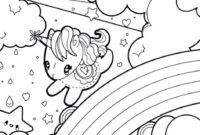 coloring pages unicorn princess