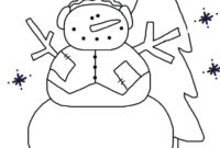 let it snow coloring pages