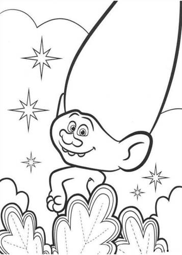 trolls coloring pages pdf