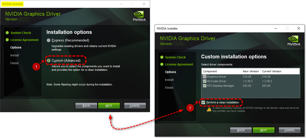 view nvidia manual driver install png