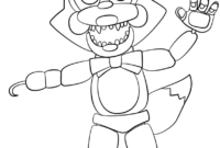 lolbit coloring page